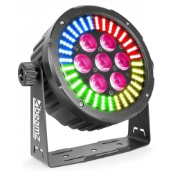 Reflektor PAR LED RGBAW UV 7x 12W BeamZ BAC502